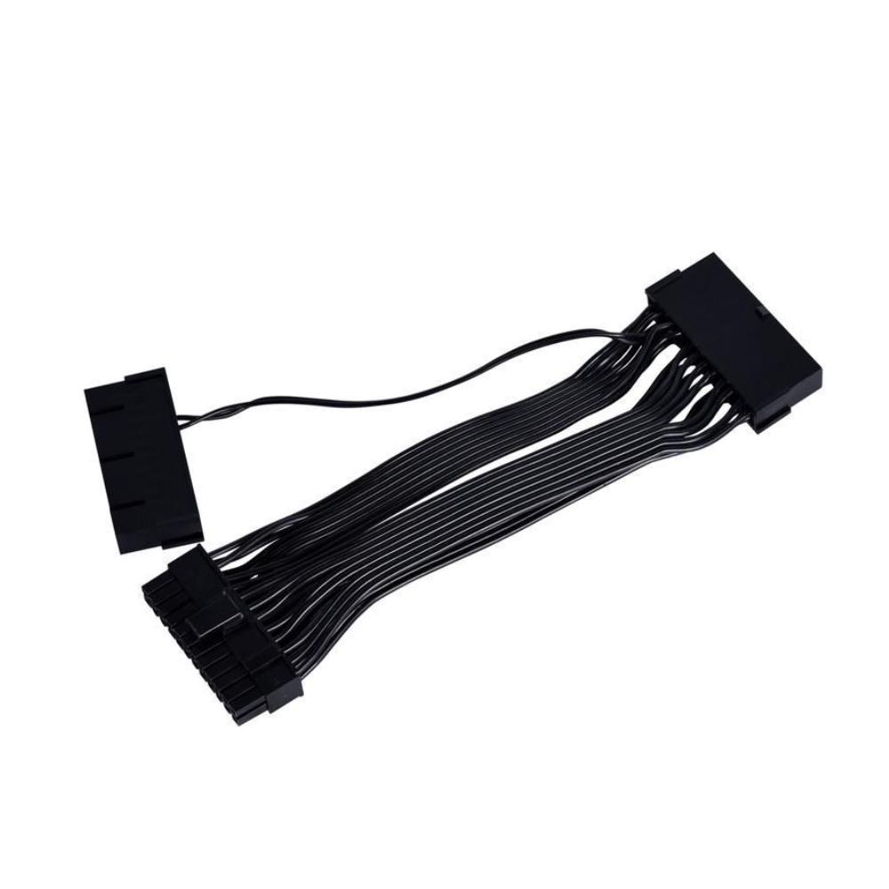 Dual Power Supply Extension Cable - Black - كابل مُقسم Dual Power Supply Extension Cable - Black - كابل مُقسم