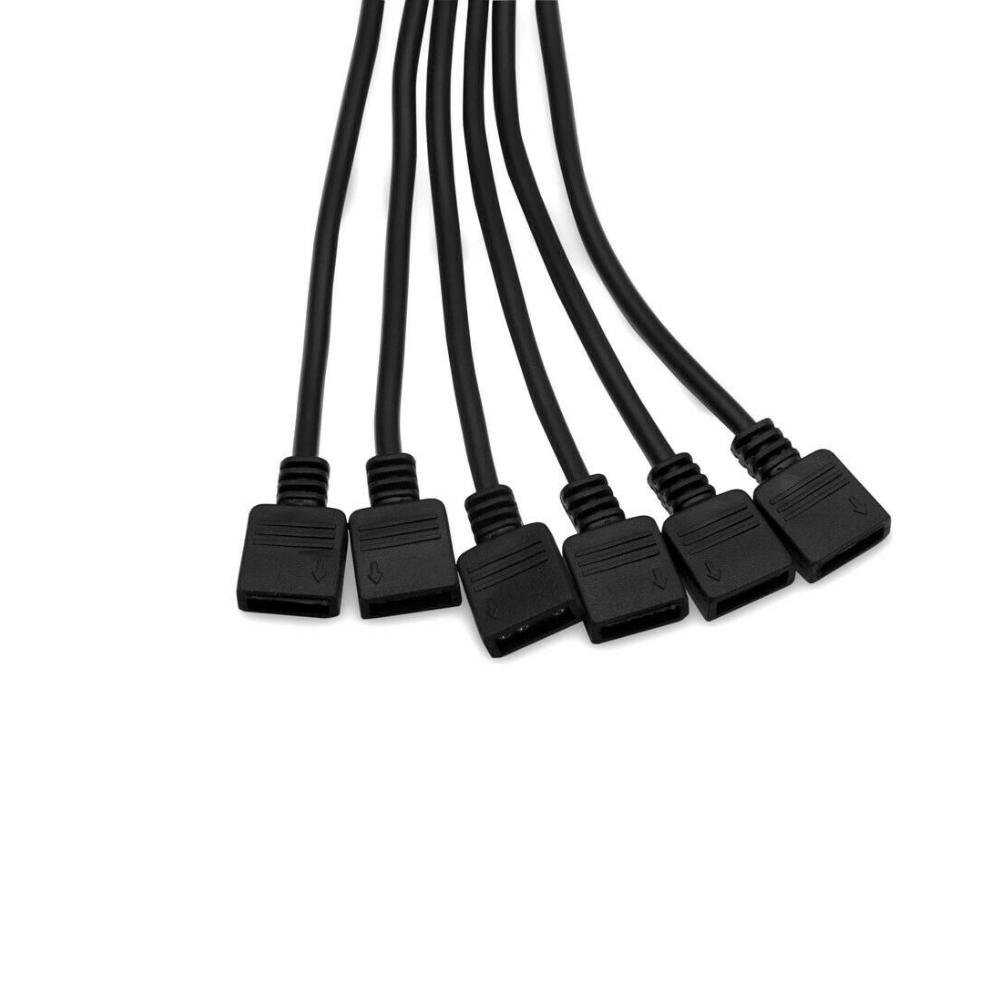 EKWB D-RGB 6-Way Cable-كabl mُقsm EKWB D-RGB 6-Way Cable-كabl mُقsm