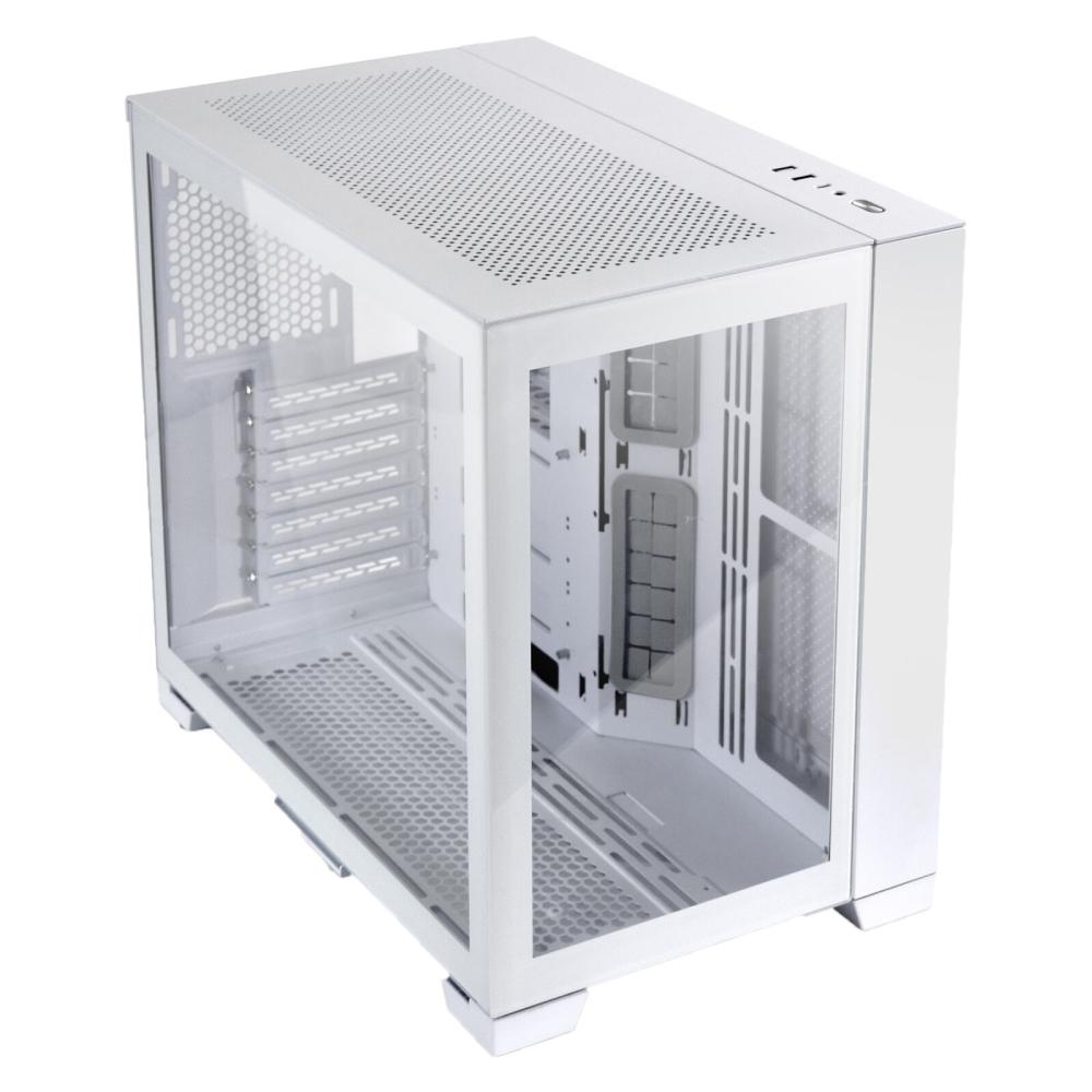 Lian Li Mini Dynamic 011 Tempered Glass Case - Snow Edition - Store 974 | ستور ٩٧٤