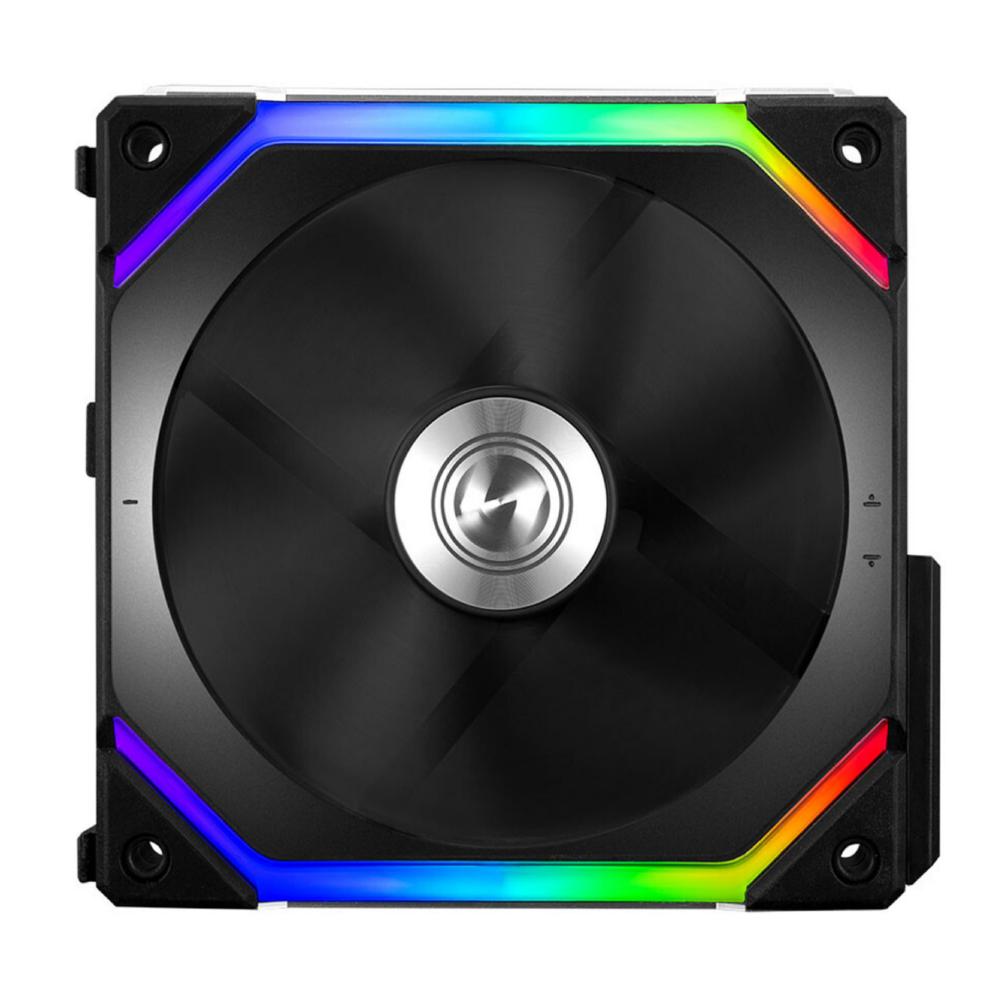 Lian Li Uni SL120 Single RGB 120mm Fan - Black - Merroحة Tbridyd Lian Li Uni SL120 Single RGB 120mm Fan - Black - Merroحة Tbridyd