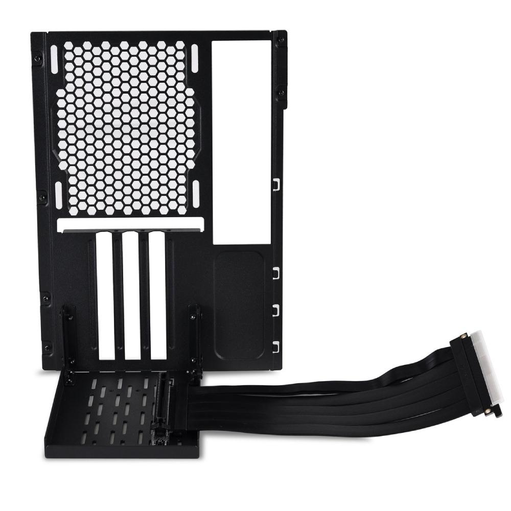 Lian Li 011 Mini Vertical Kit w/ PCIE4.0 - Black - دعامة Lian Li 011 Mini Vertical Kit w/ PCIE4.0 - Black - دعامة