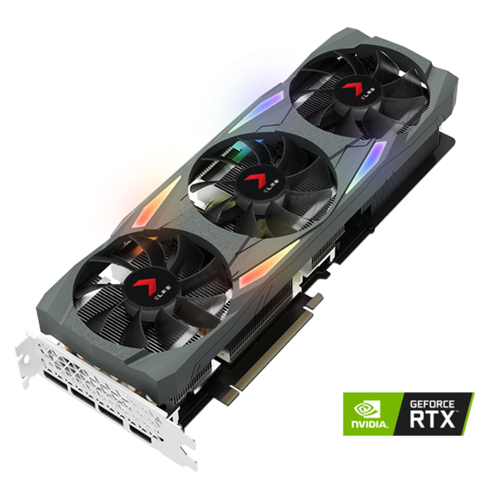 PNY GeForce RTX 3070 Ti 8GB XLR8 Gaming UPRISING EPIC-X RGB Triple Fan Graphics Card - Store 974 | ستور ٩٧٤