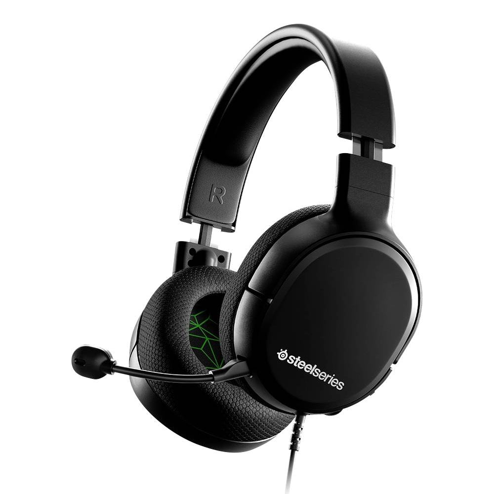 Steelseries Arctis 1 Gaming headset 3.5mm Jack Corded - Green Interior - Store 974 | ستور ٩٧٤