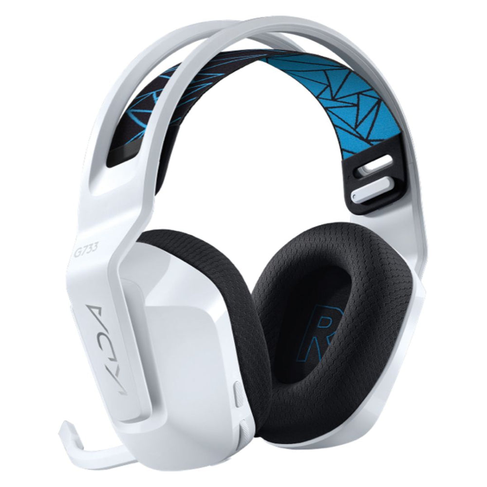 Logitech G733 KDA Lightspeed League Of Legends Gaming Headset - White - Store 974 | ستور ٩٧٤