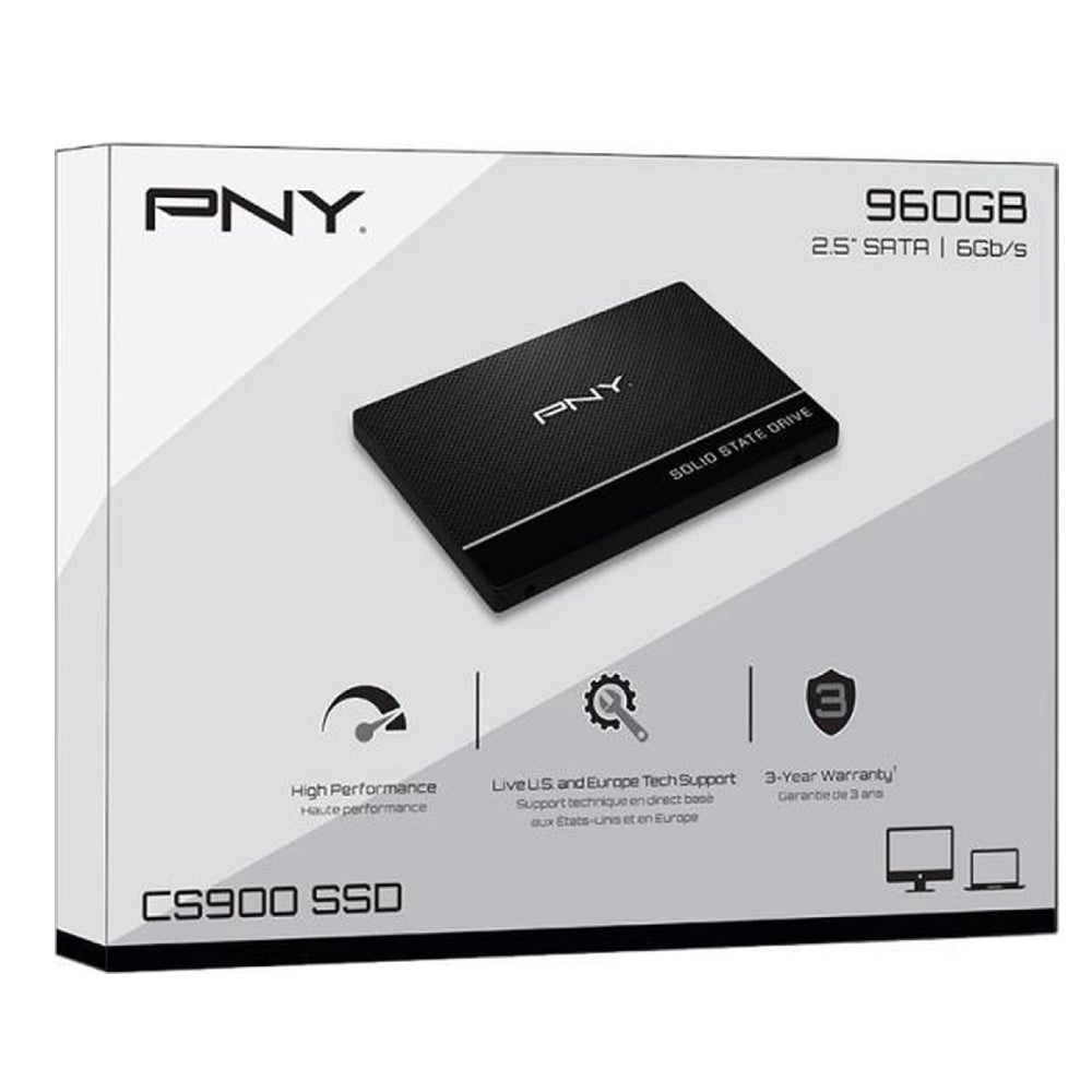 PNY CS900 Series 2,5in SATA III 960GB - Store 974 | ستور ٩٧٤