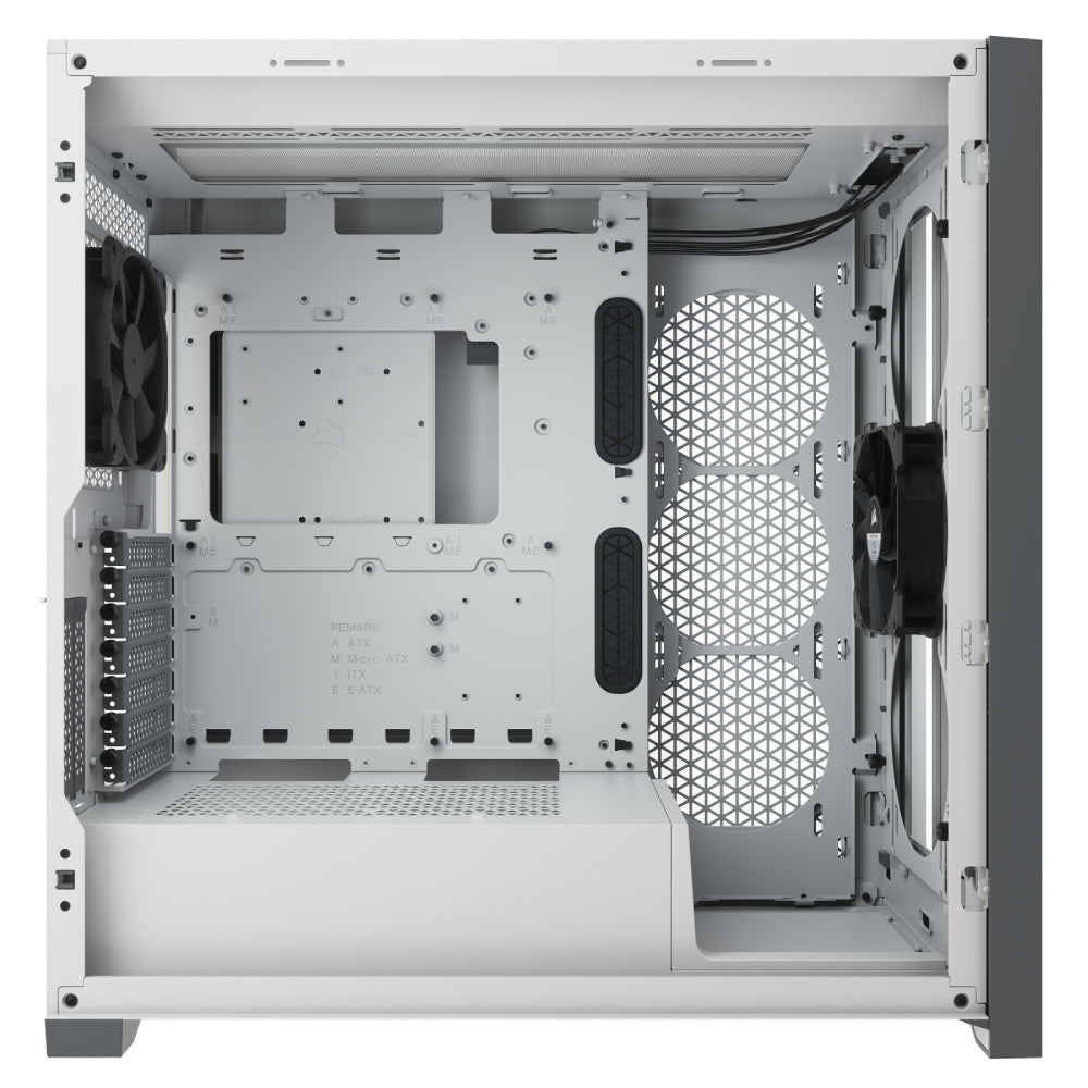 Corsair 5000D Tempered Glass Mid-Tower ATX PC Case - White - Store 974 | ستور ٩٧٤