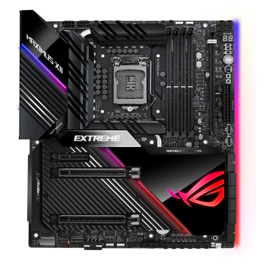Asus ROG Maximus XII Extreme EATX Gaming Motherboard - Black - Store 974 | ستور ٩٧٤