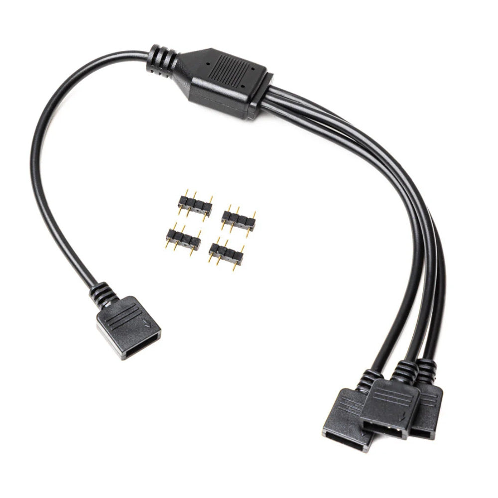 EK-Loop D-RGB 3-Way Splitter Cable - كابل مُقسم EK-Loop D-RGB 3-Way Splitter Cable - كابل مُقسم