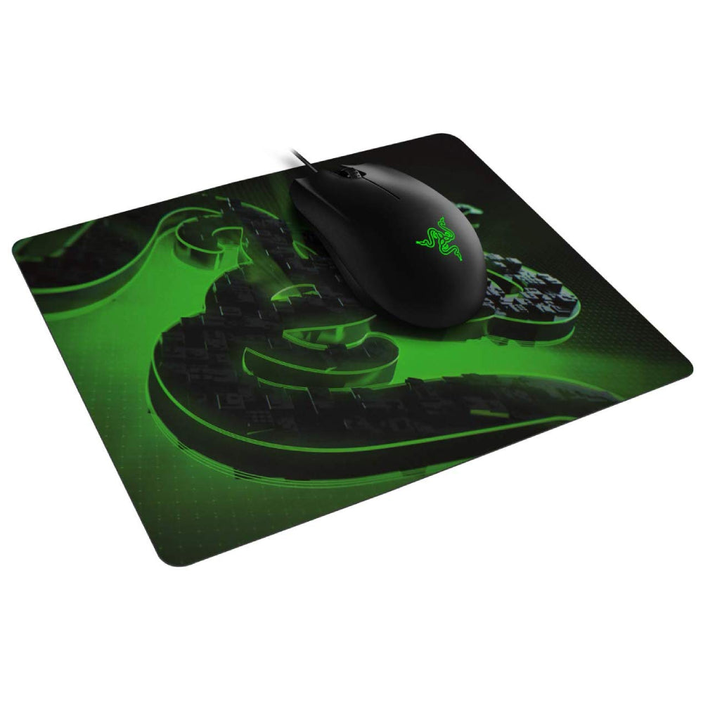 Razer Abyssus Lite & Razer Goliathus Mobile Construct Edition - Mouse and Mouse Mat Bundle - فأرة Razer Abyssus Lite & Razer Goliathus Mobile Construct Edition - Mouse and Mouse Mat Bundle - فأرة