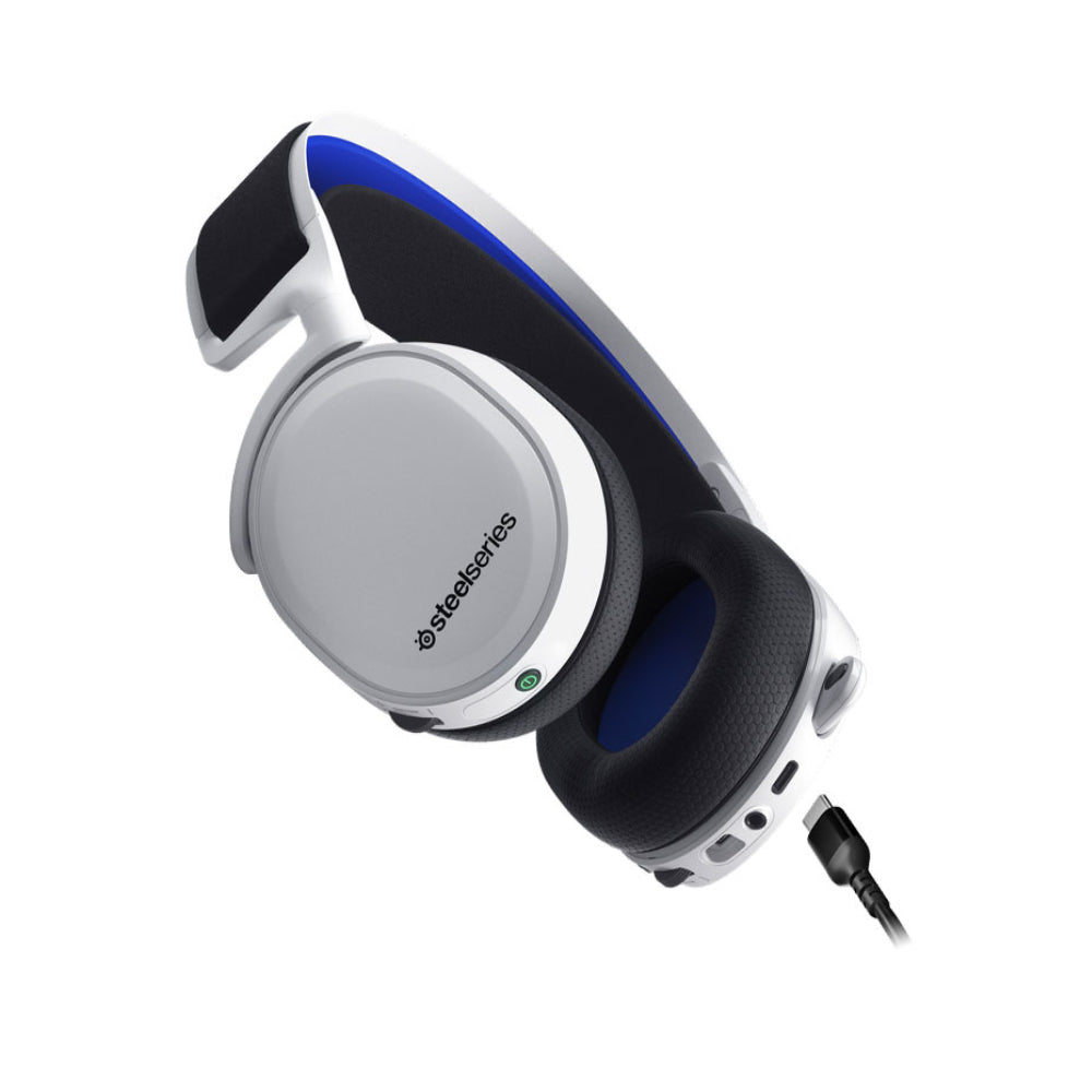 SteelSeries Arctis 7P+ Switch Wireless Gaming Headset - White - Store 974 | ستور ٩٧٤