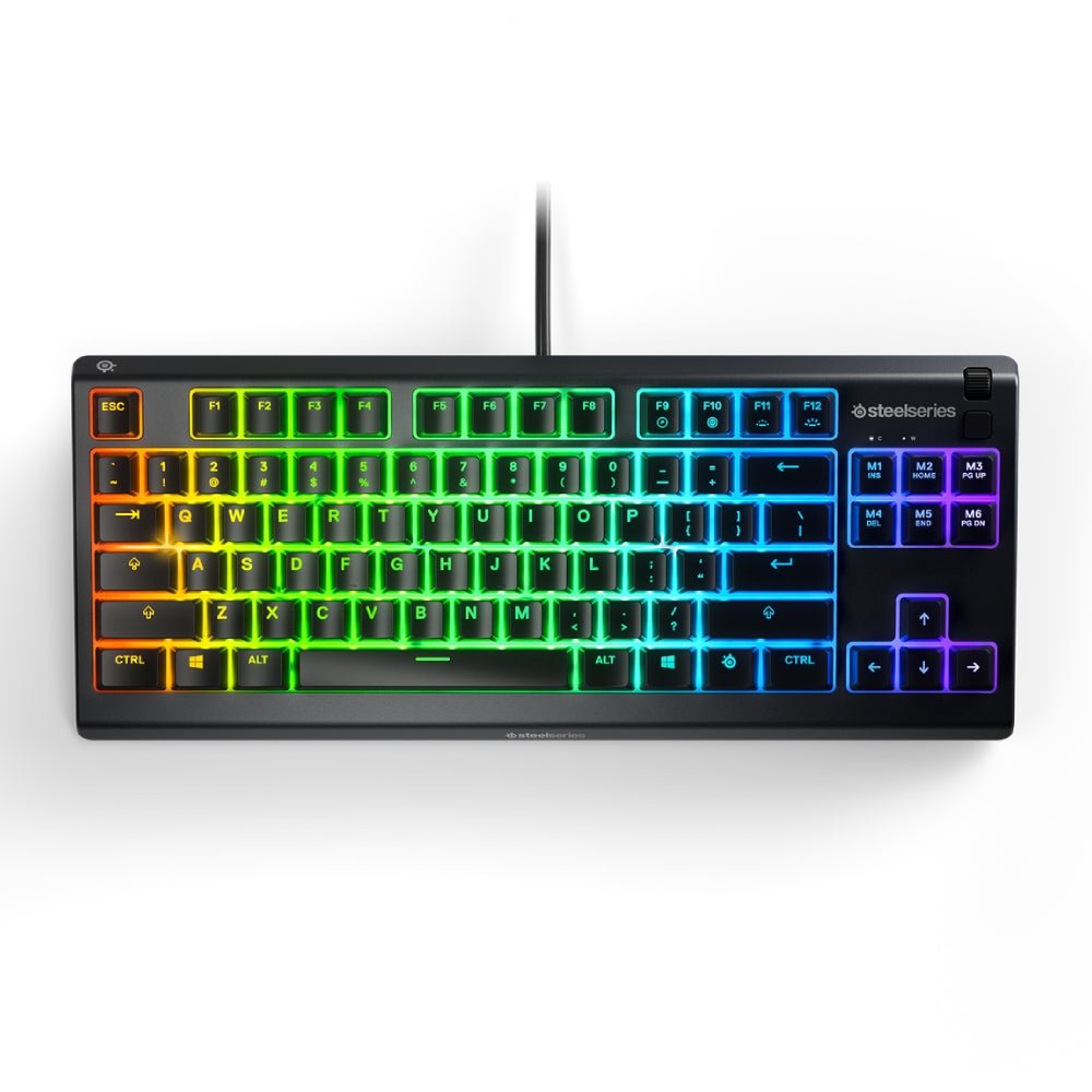 STEELSERIES APEX 3 TKL US Gaming Keyboard - Black - Loحة MaفaTiح STEELSERIES APEX 3 TKL US Gaming Keyboard - Black - Loحة MaفaTiح