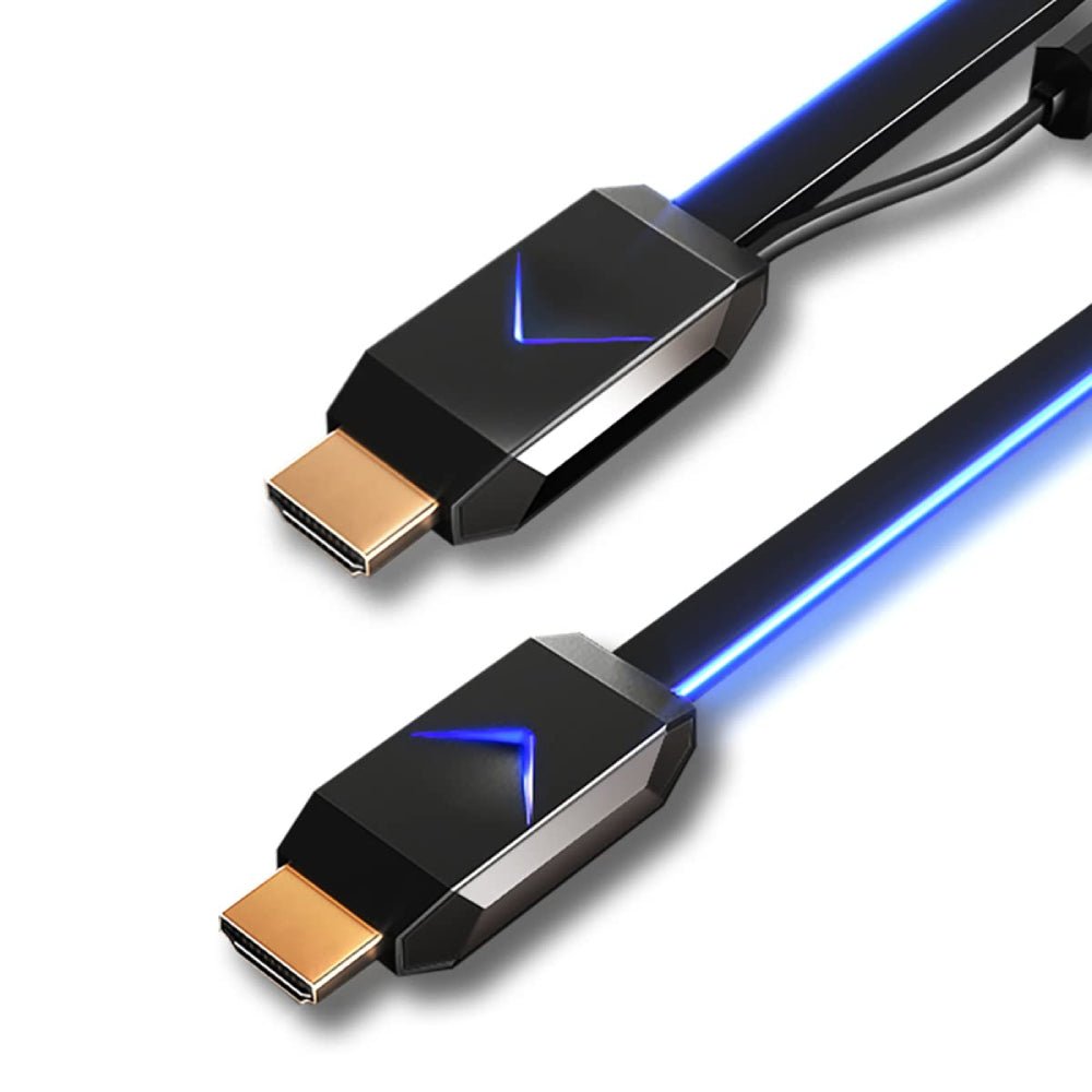 Vivify Arquus W73 Fiber Optics HDMI 2.0 Console Gaming RGB Light Up 2.7M 4K Cable - Store 974 | ستور ٩٧٤