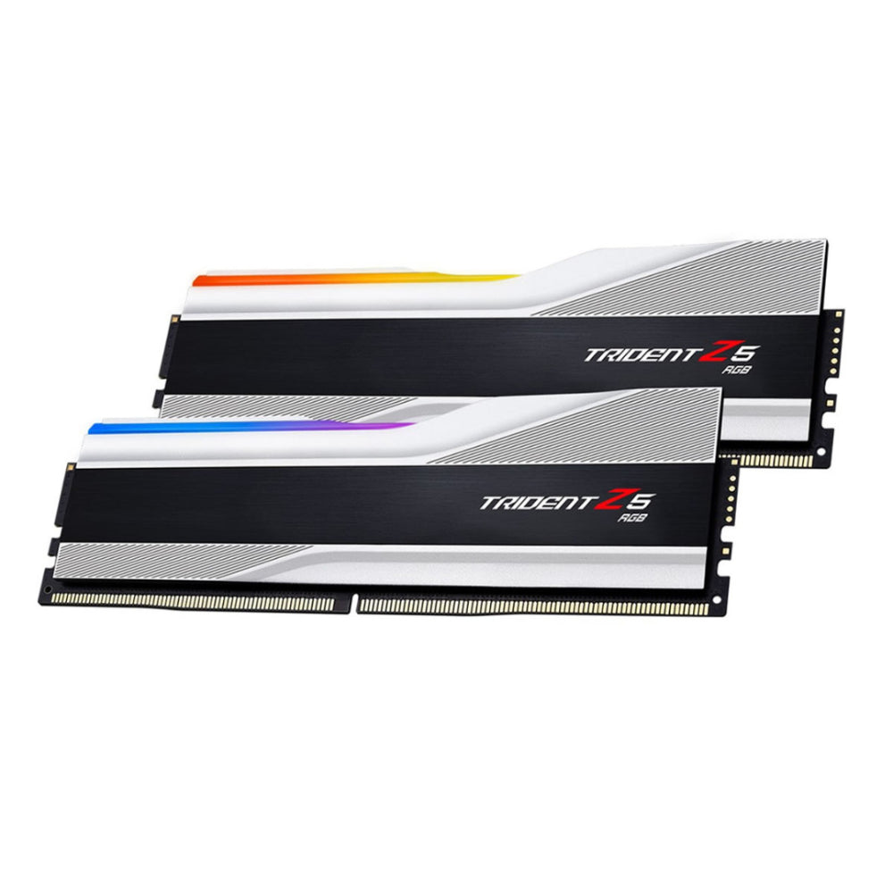 G.Skill TridentZ Z5 32GB (2x 16GB) RGB DDR5-6000MHz 1.30V - Silver - Store 974 | ستور ٩٧٤