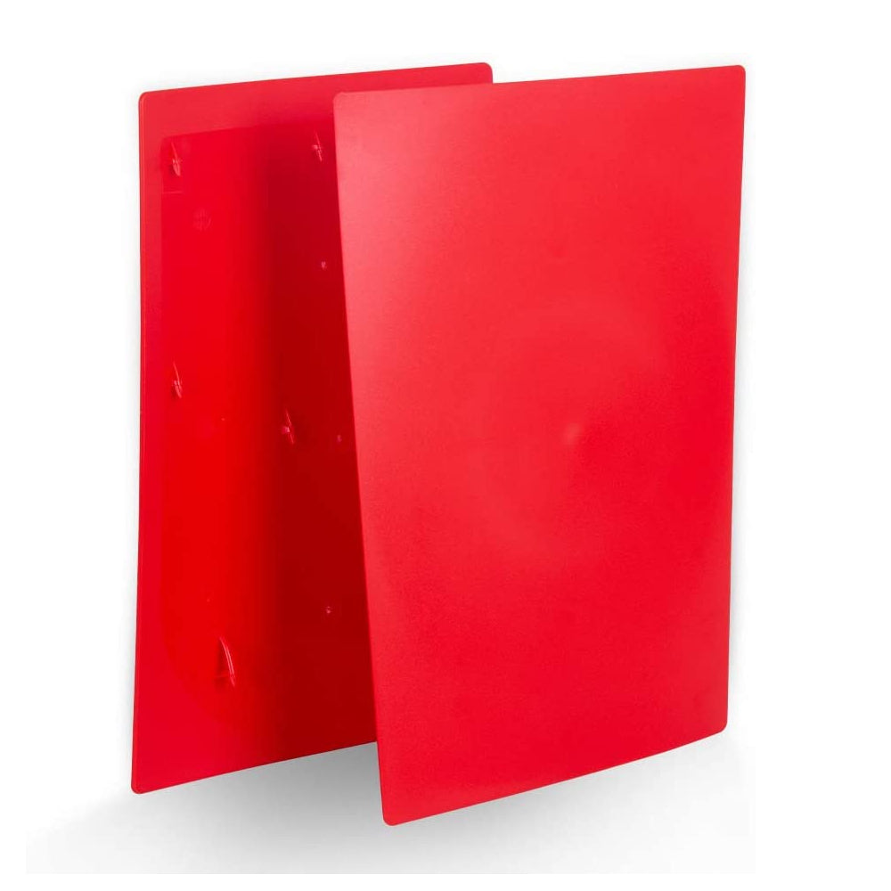 PS5 Replacement Faceplate Cover Digital Edition Console - Red - Store 974 | ستور ٩٧٤