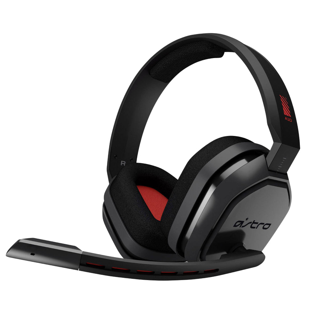 Astro A10 Gen1 Gaming Headset - Grey/Red - Store 974 | ستور ٩٧٤