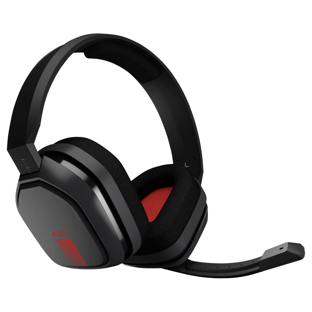 Astro A10 Gen1 Gaming Headset - Grey/Red - Store 974 | ستور ٩٧٤