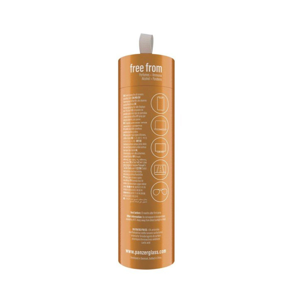 PanzerGlass Spray 30 ml Twice a Day for all Screens - رذاذ تنظيف شاشة PanzerGlass Spray 30 ml Twice a Day for all Screens - رذاذ تنظيف شاشة