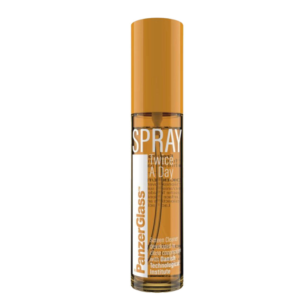 PanzerGlass Spray 30 ml Twice a Day for all Screens - رذاذ تنظيف شاشة PanzerGlass Spray 30 ml Twice a Day for all Screens - رذاذ تنظيف شاشة
