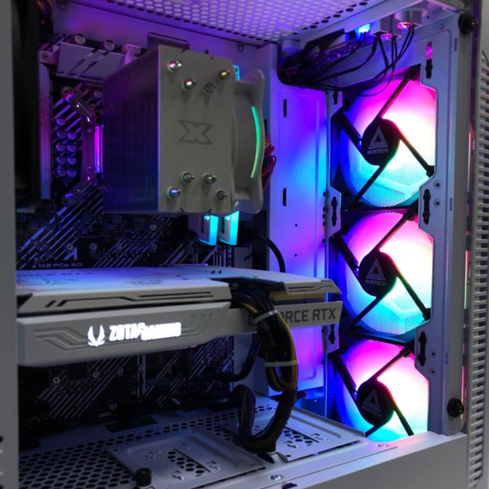 (Pre-Built ) Gaming PC Intel Core i5-11400 w/ Asus Prime Z590-V & Montech X1 Compact - Store 974 | ستور ٩٧٤