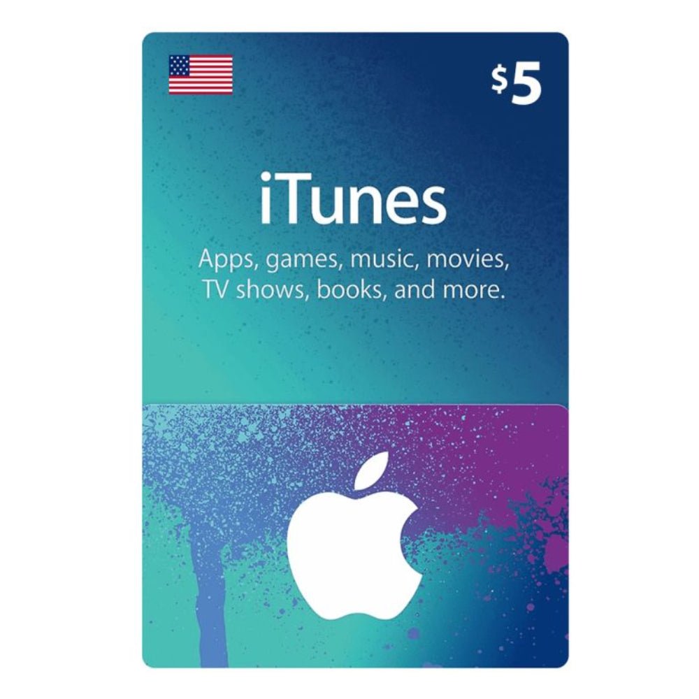 iTunes USA $5 - Store 974 | ستور ٩٧٤