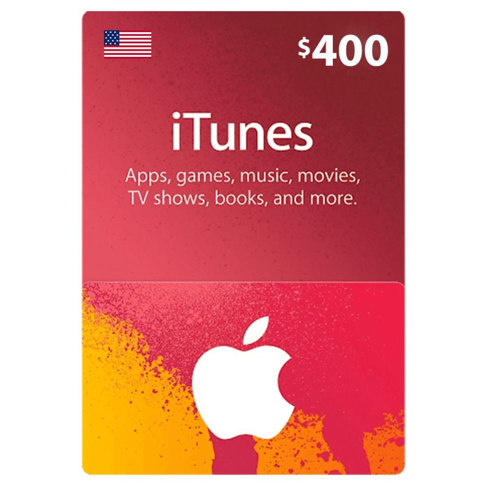 iTunes USA $400 - Store 974 | ستور ٩٧٤