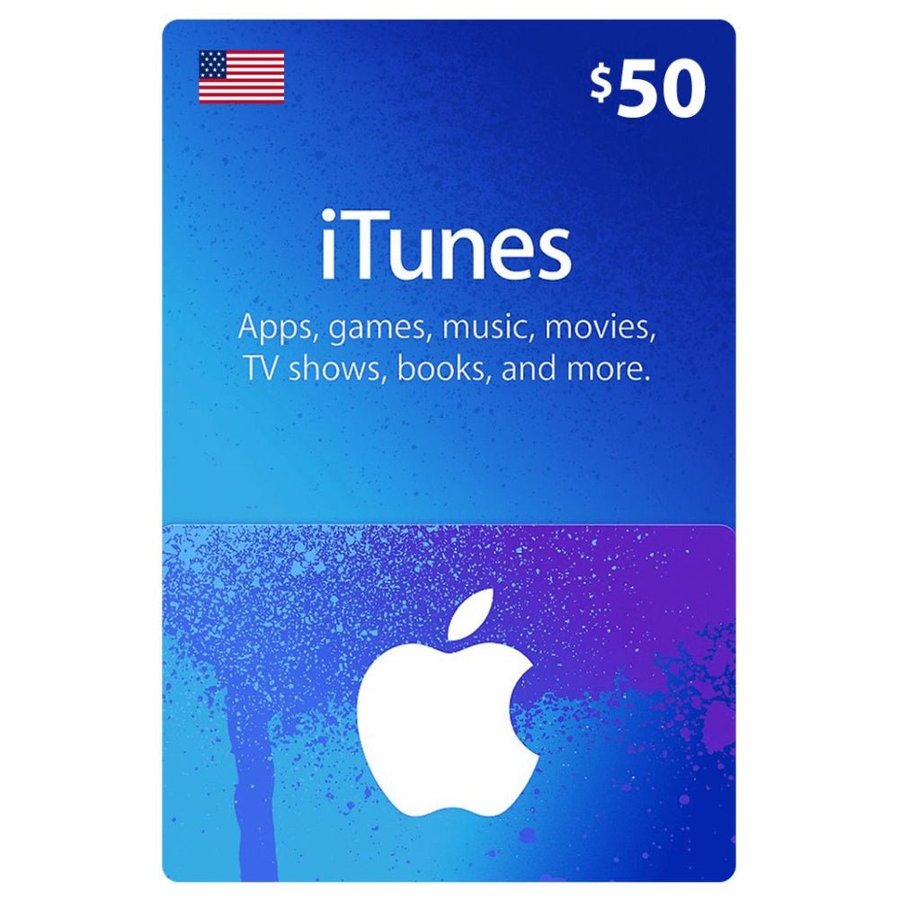 iTunes USA $50 - Store 974 | ستور ٩٧٤