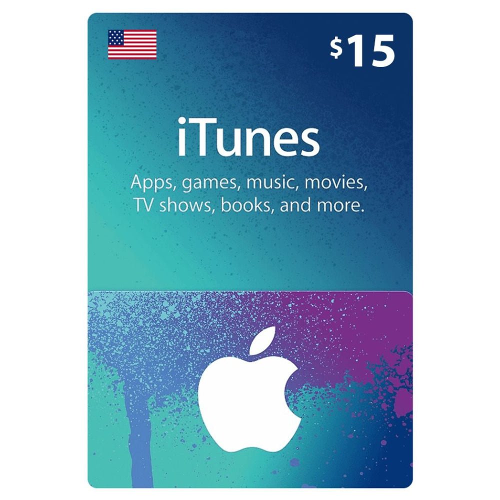 iTunes USA $15 - Store 974 | ستور ٩٧٤