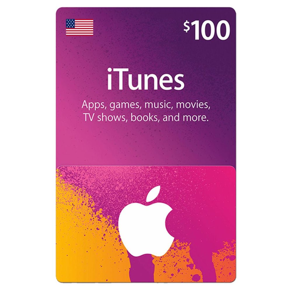 iTunes USA $100 - Store 974 | ستور ٩٧٤