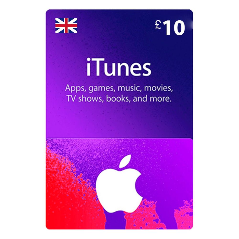 iTunes UK GBP10 - Store 974 | ستور ٩٧٤