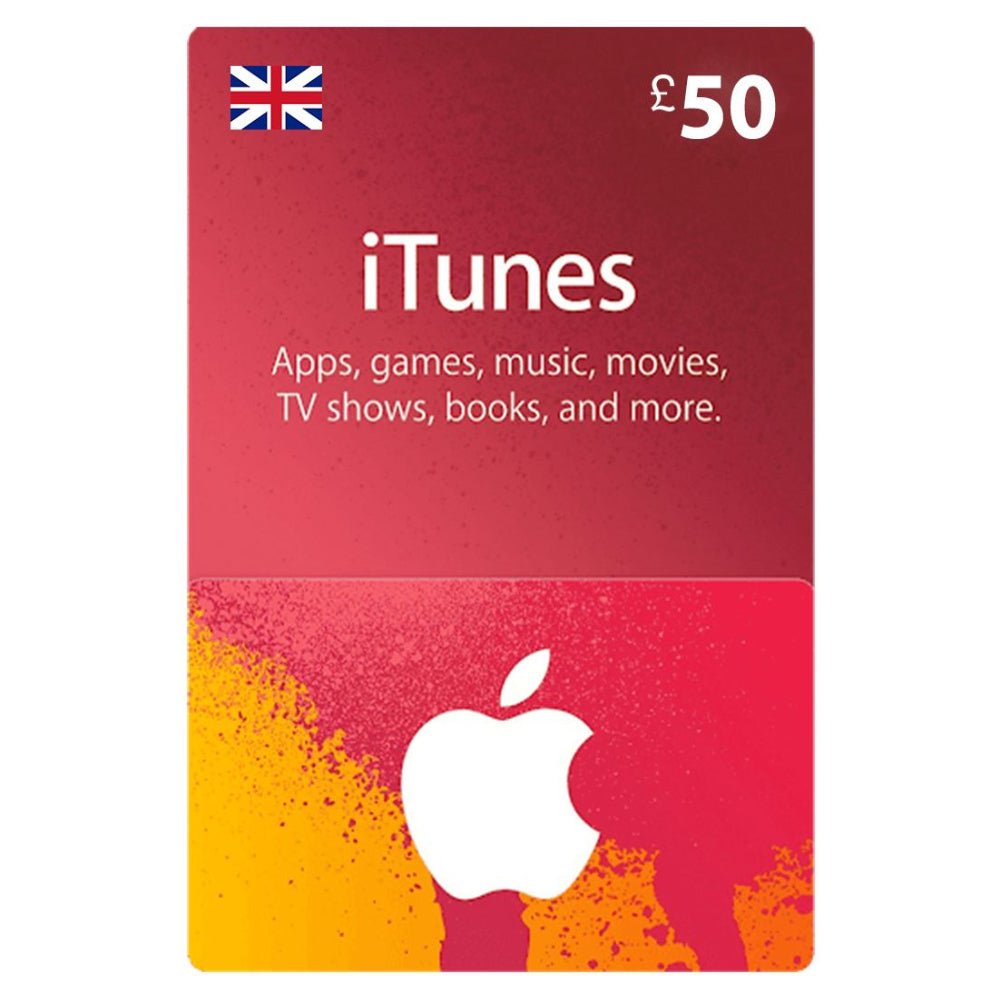 iTunes UK GBP50 - Store 974 | ستور ٩٧٤