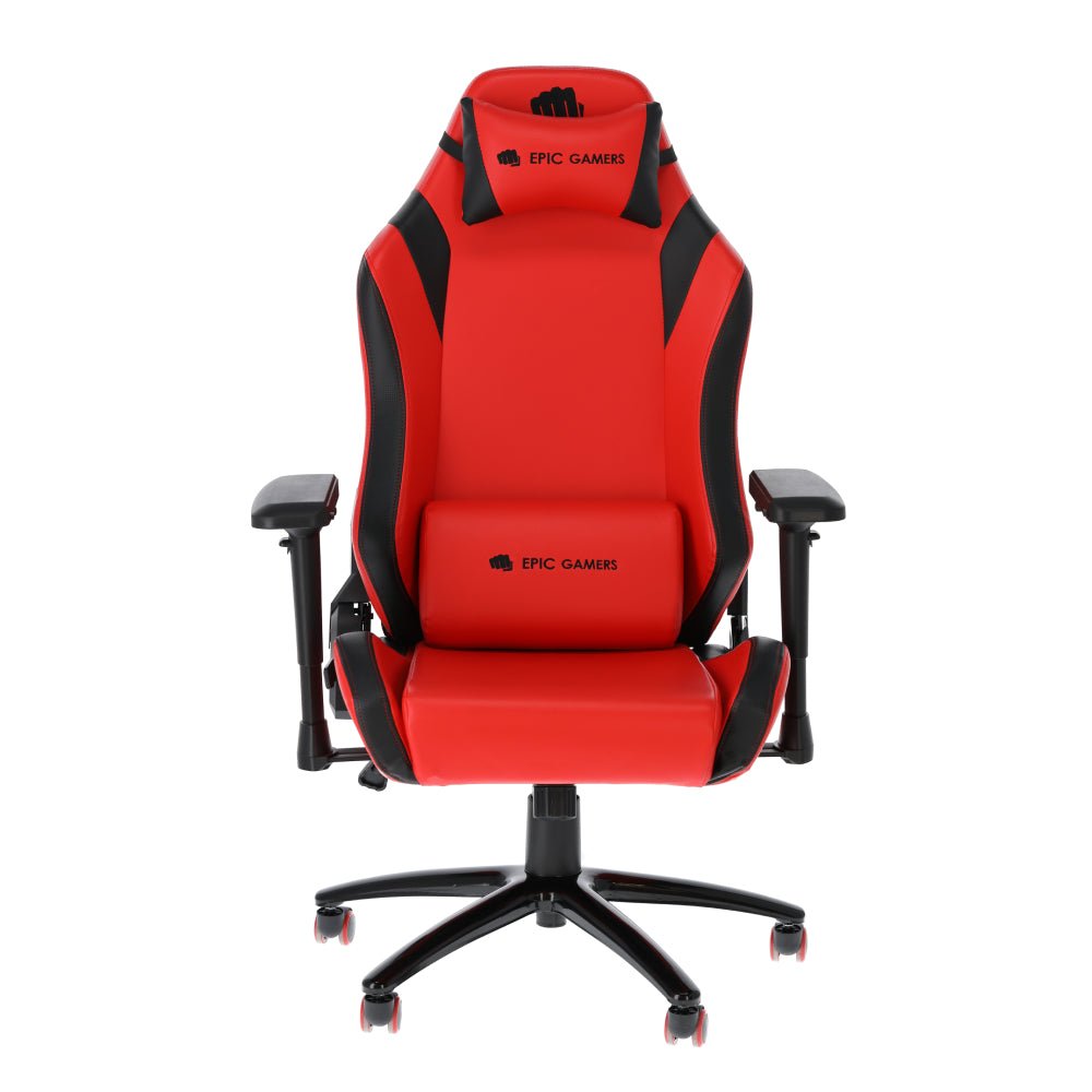 Epic Gamers Legend Series 4 Gaming Chair - Black/Red - Store 974 | ستور ٩٧٤