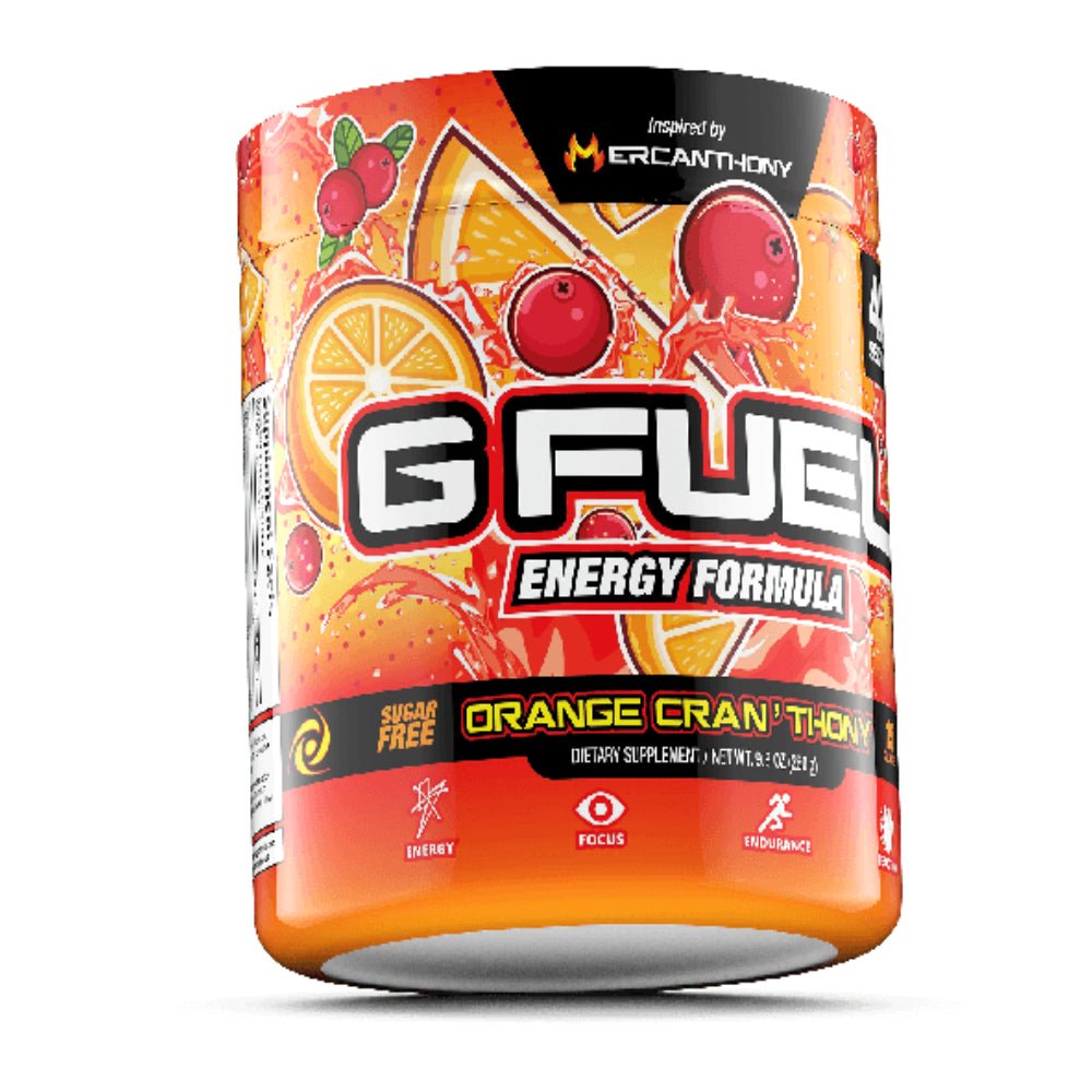 GFuel Energy Formula - Orange Cran'thony Flavor 280g - Store 974 | ستور ٩٧٤
