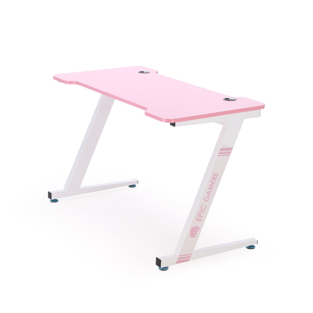 Epic Gamers Gaming Desk - Pink - Store 974 | ستور ٩٧٤