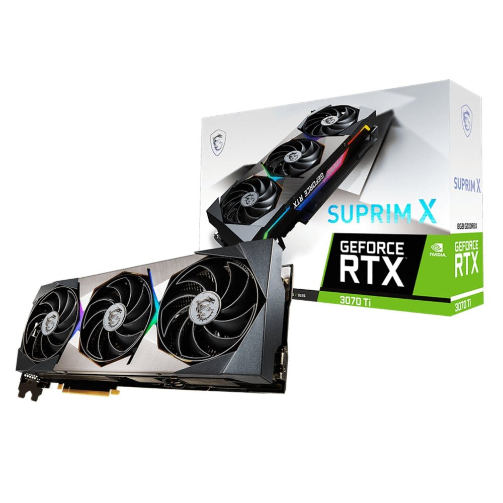 MSI GeForce RTX 3070Ti Suprim X 8GB GDDR6X - Store 974 | ستور ٩٧٤