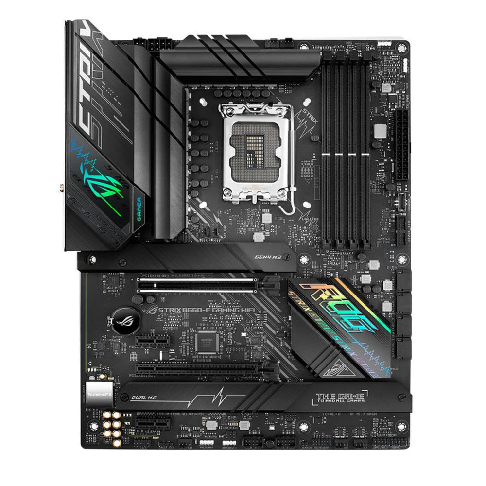 ASUS ROG STRIX B660-F GAMING WIFI Intel B660 LGA 1700 ATX Motherboard - Store 974 | ستور ٩٧٤
