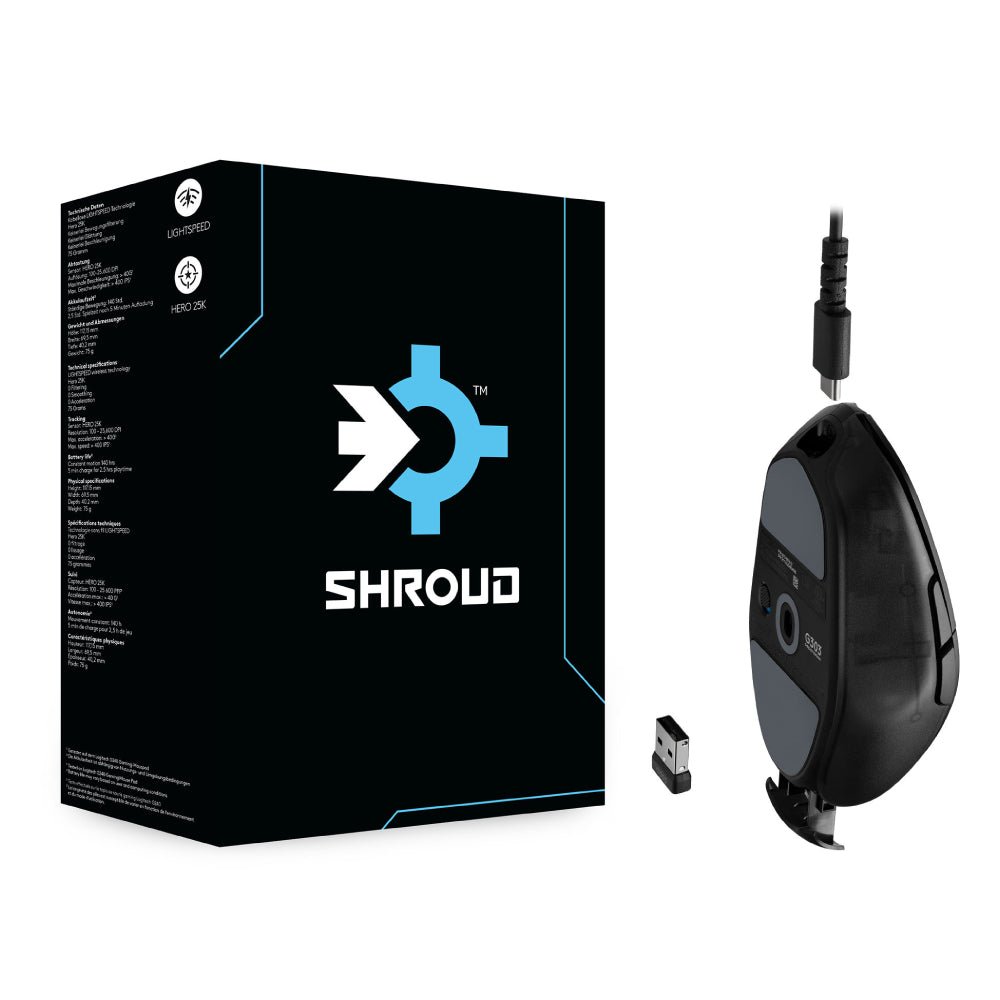 Logitech G303 SHORD EDITION MOUSE MOUSE - Black - فأRة Logitech G303 SHORD EDITION MOUSE MOUSE - Black - فأRة