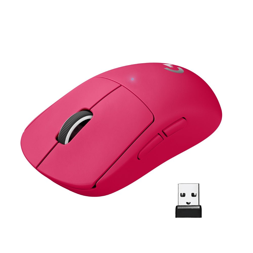 Logitech G PRO X SUPERLIGHT Lightspeed Wireless Gaming Mouse - Magenta/Pink - Store 974 | ستور ٩٧٤