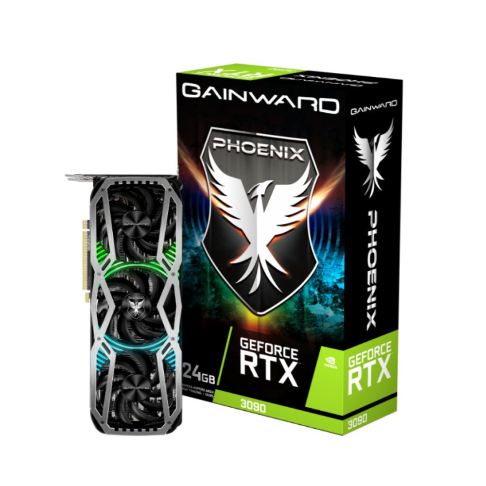 Gainward RTX 3090 Phoenix 24GB GDDR6X 384bit 3-DP HDMI Graphics Card - Store 974 | ستور ٩٧٤