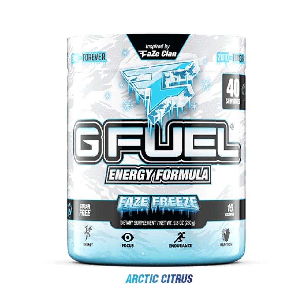 GFuel Energy Formula -  Faze Freeze Flavor 280g - Store 974 | ستور ٩٧٤