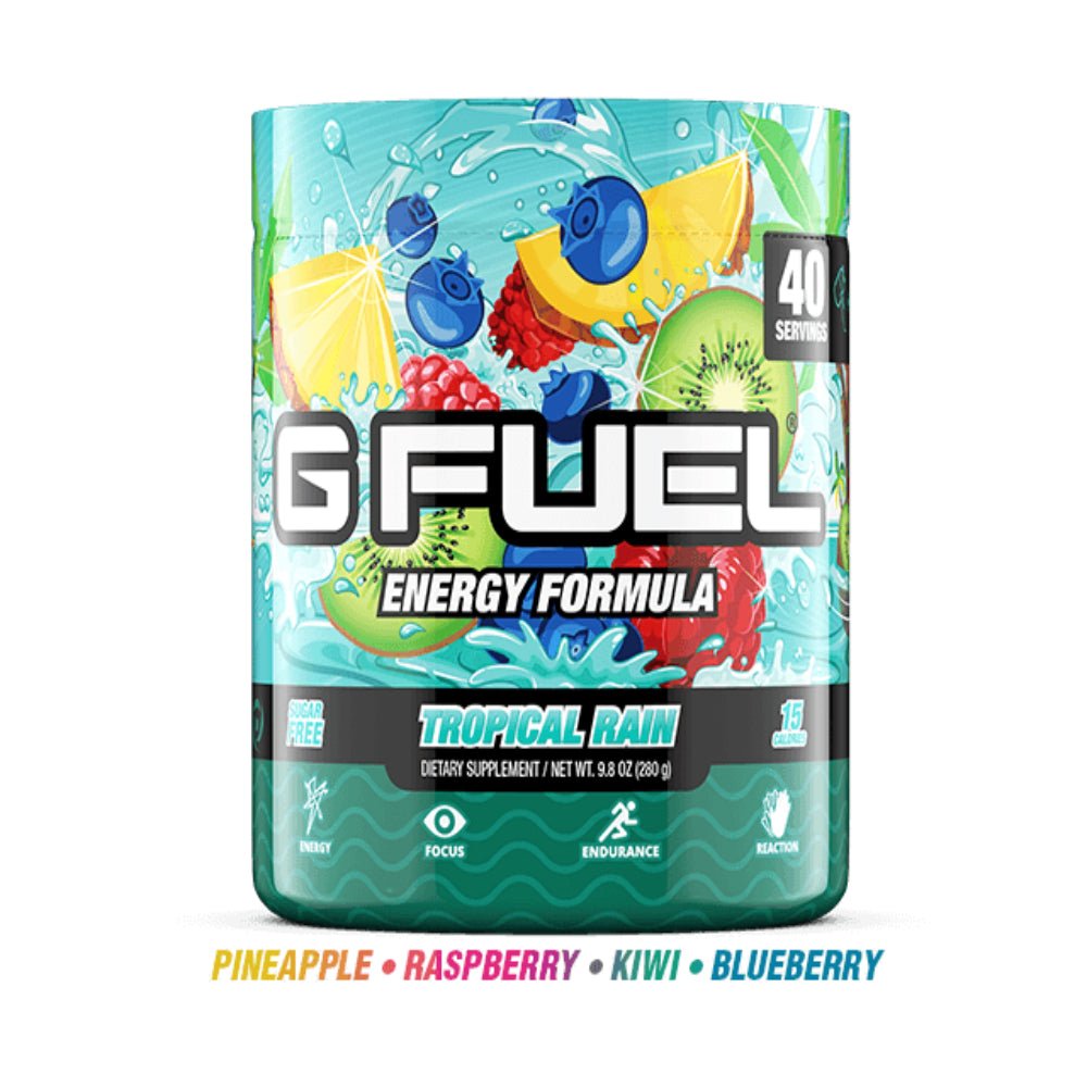 GFuel Energy Formula -  Tropical Rain Flavor 280g - Store 974 | ستور ٩٧٤