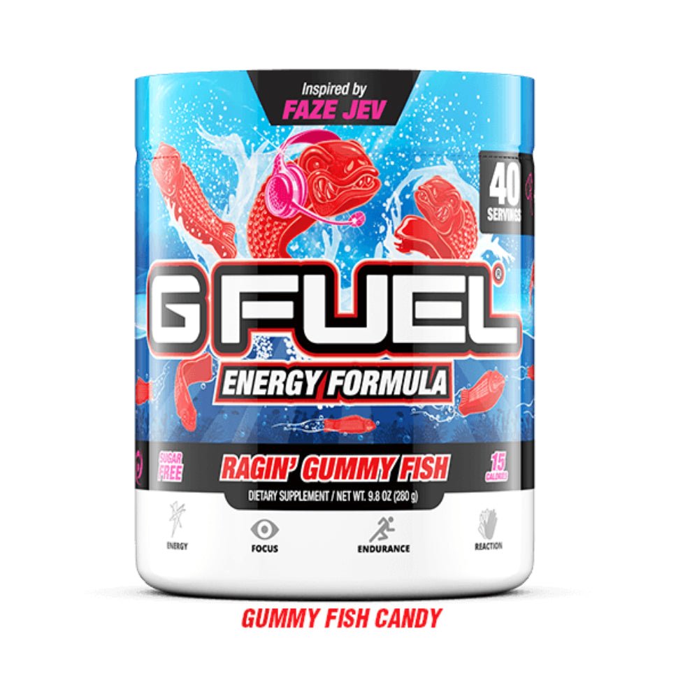 GFuel Energy Formula - Ragin' Gummy Fish 280g - Store 974 | ستور ٩٧٤