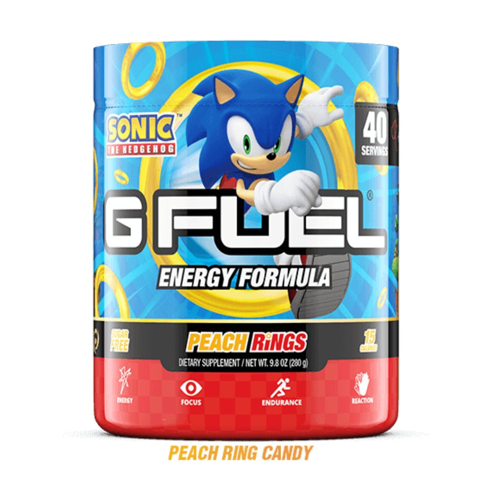 GFuel Energy Formula - Sonic Peach Rings 280g - Store 974 | ستور ٩٧٤