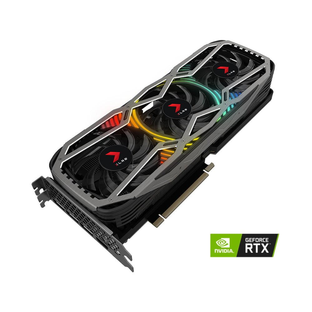 PNY GeForce RTX 3080 12GB XLR8 Gaming REVEL EPIC-X RGB™ Triple Fan LHR Graphics Card - Store 974 | ستور ٩٧٤
