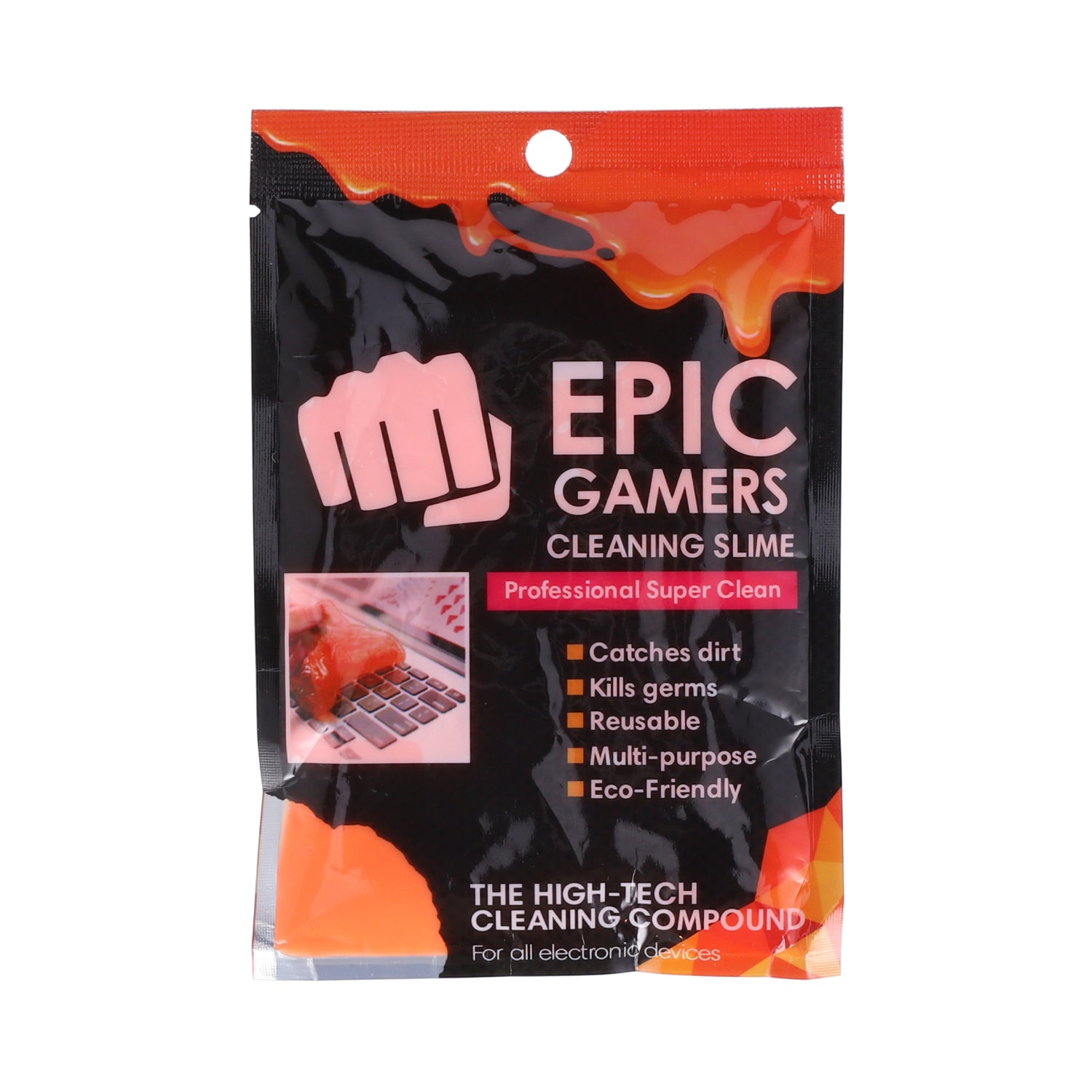 Epic Gamers Cleaning Slime - Orange - جل تنظيف Epic Gamers Cleaning Slime - Orange - جل تنظيف