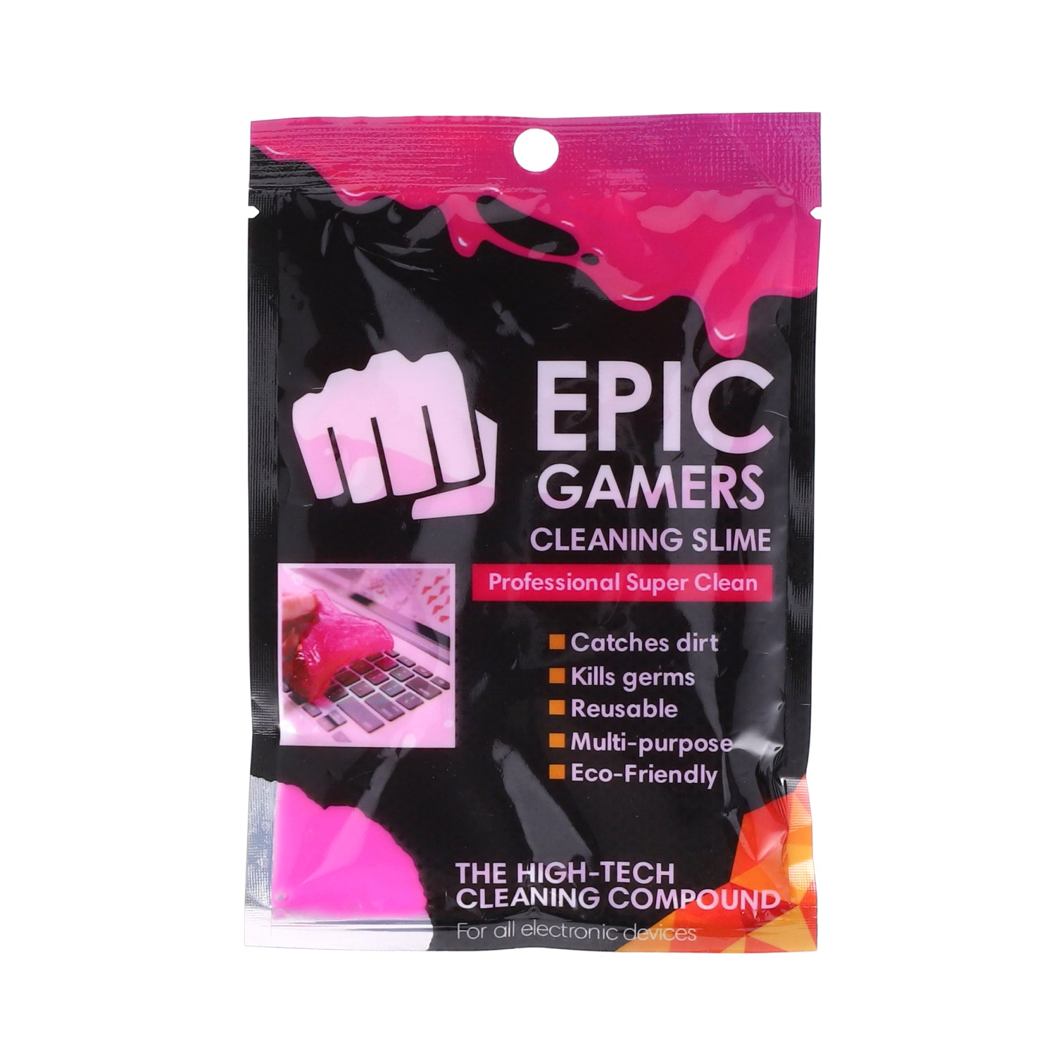 Epic Gamers Cleaning Slime - Pink - جل تنظيف Epic Gamers Cleaning Slime - Pink - جل تنظيف