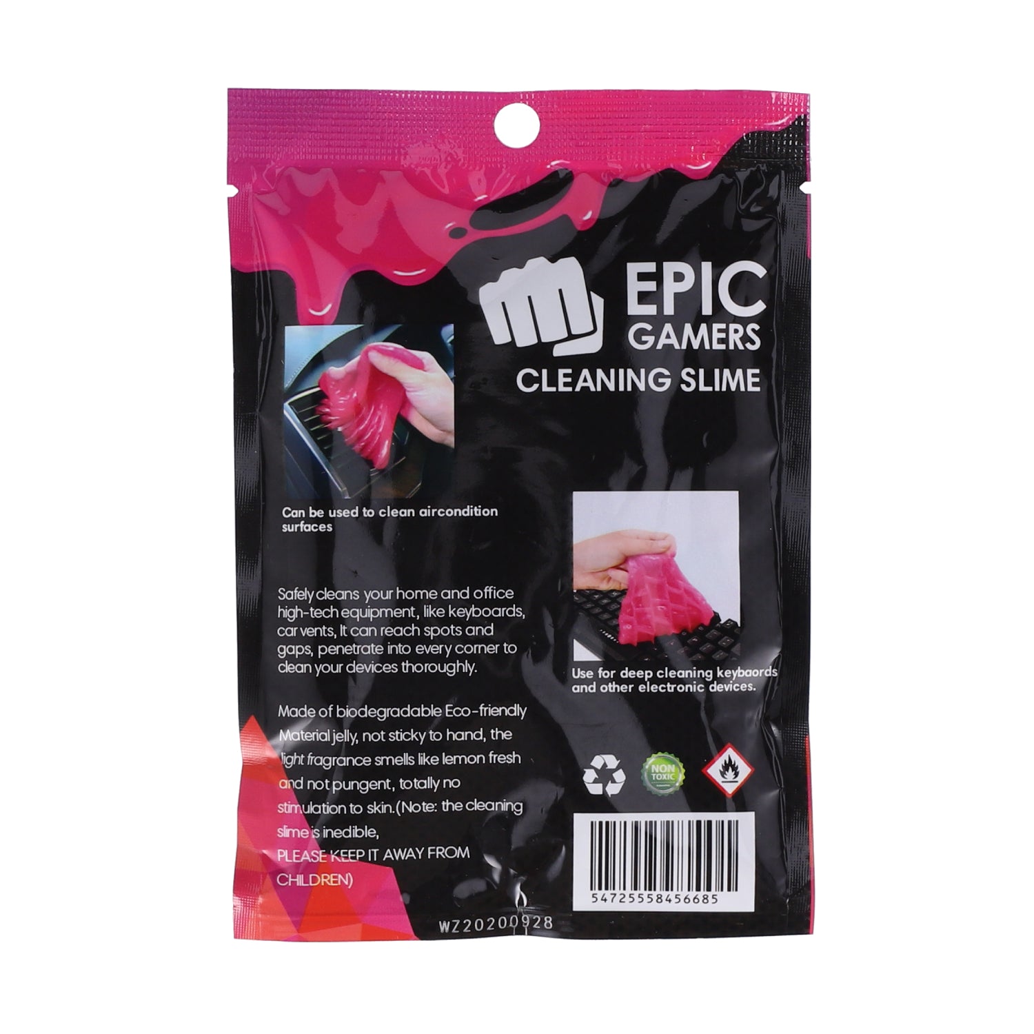 Epic Gamers Cleaning Slime - Pink - Store 974 | ستور ٩٧٤