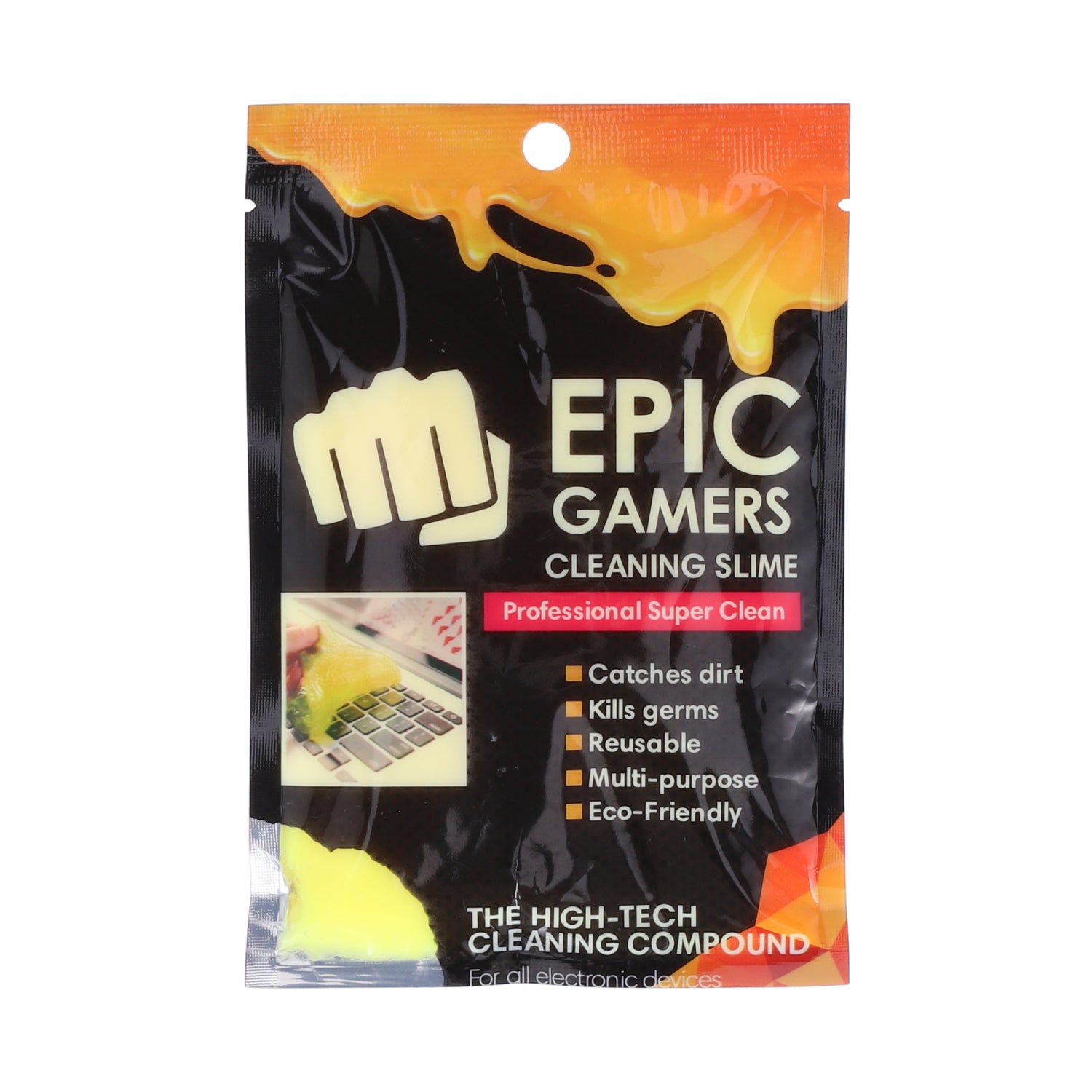 Epic Gamers Cleaning Slime - Yellow - جل تنظيف Epic Gamers Cleaning Slime - Yellow - جل تنظيف