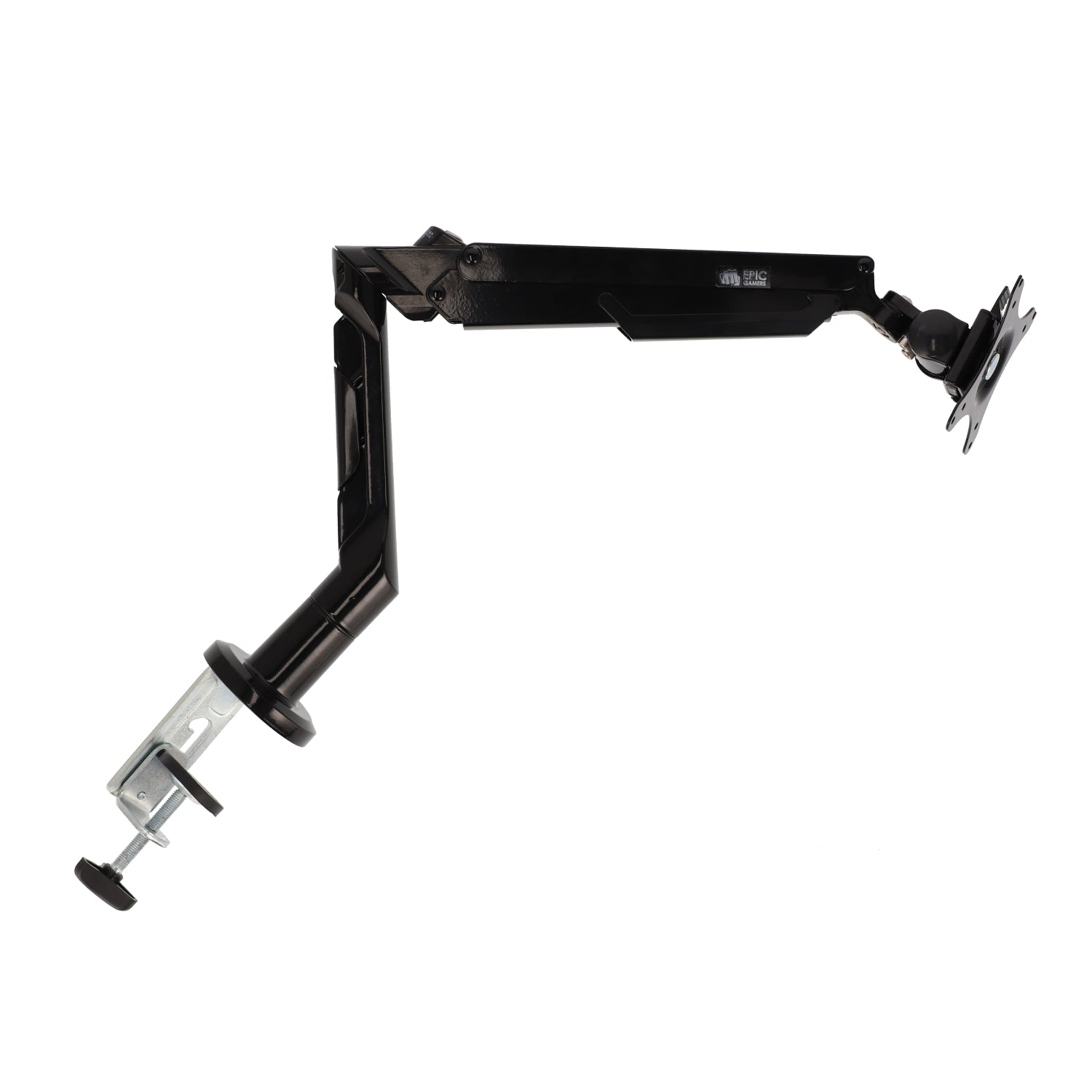 Epic Gamers Single Gas Spring Monitor Arm - Black - Store 974 | ستور ٩٧٤