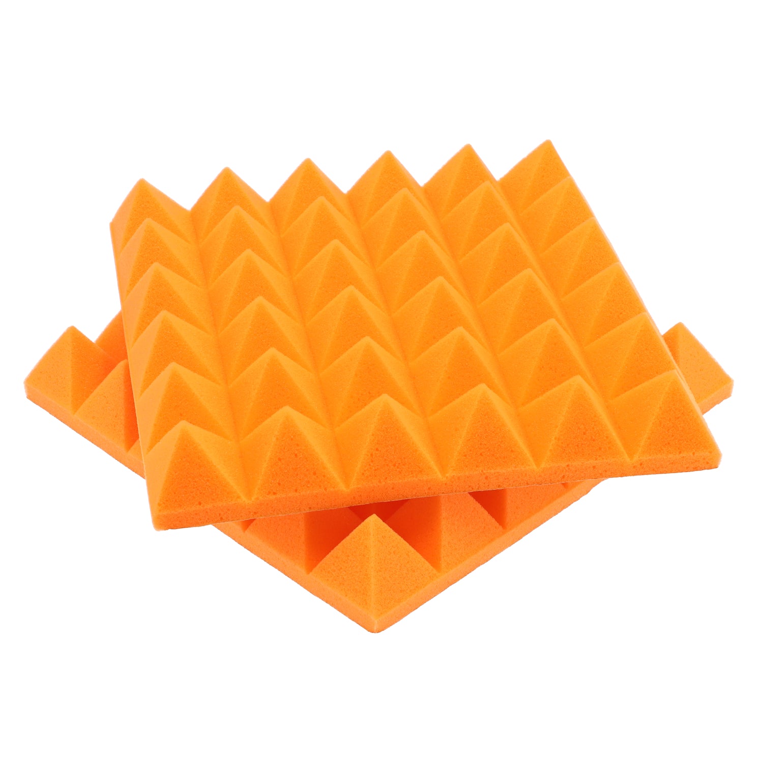 Epic Gamers Sound Proofing Foam w/ Adhesive (2pcs) 30x30x5cm - Orange - عازل صوت Epic Gamers Sound Proofing Foam w/ Adhesive (2pcs) 30x30x5cm - Orange - عازل صوت