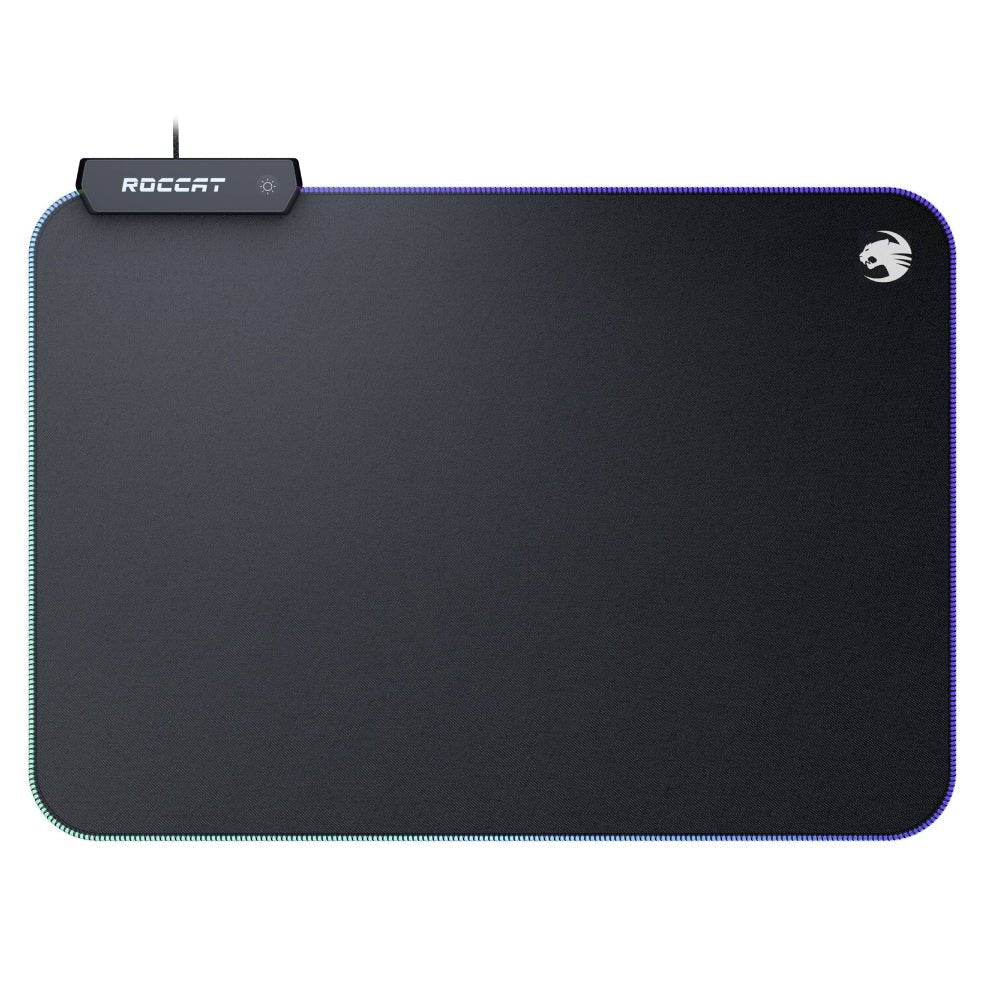 Roccat Sense AIMO RGB Mouse Pad - Black - Store 974 | ستور ٩٧٤